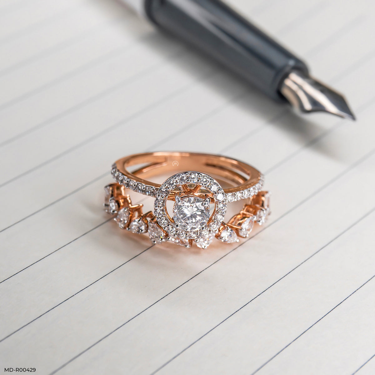 1.15 Carat Aural Beauty Lab Diamond Ring