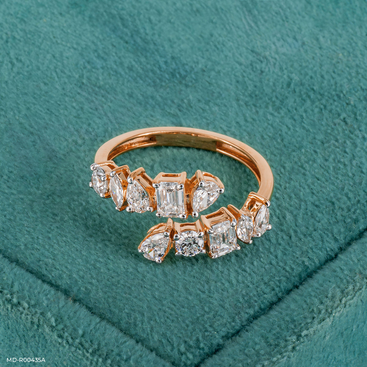 1.5 Carat Dazzling Multi-Shape Lab Diamond Ring