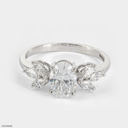 The Marquise Petal Ring