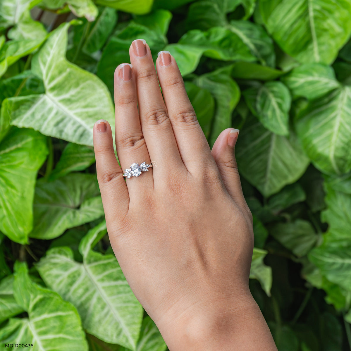 The Marquise Petal Ring