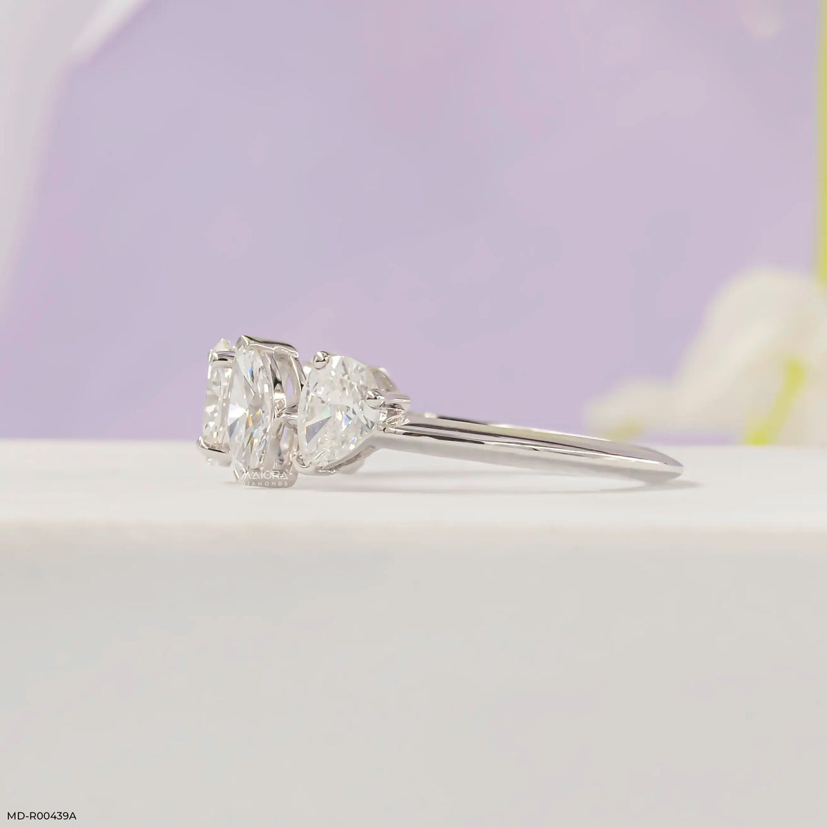 1.45 Multi Fancy Shape Lab Diamond Band Ring