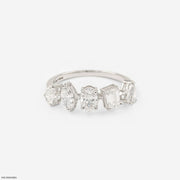 1.45 Multi Fancy Shape Lab Diamond Band Ring