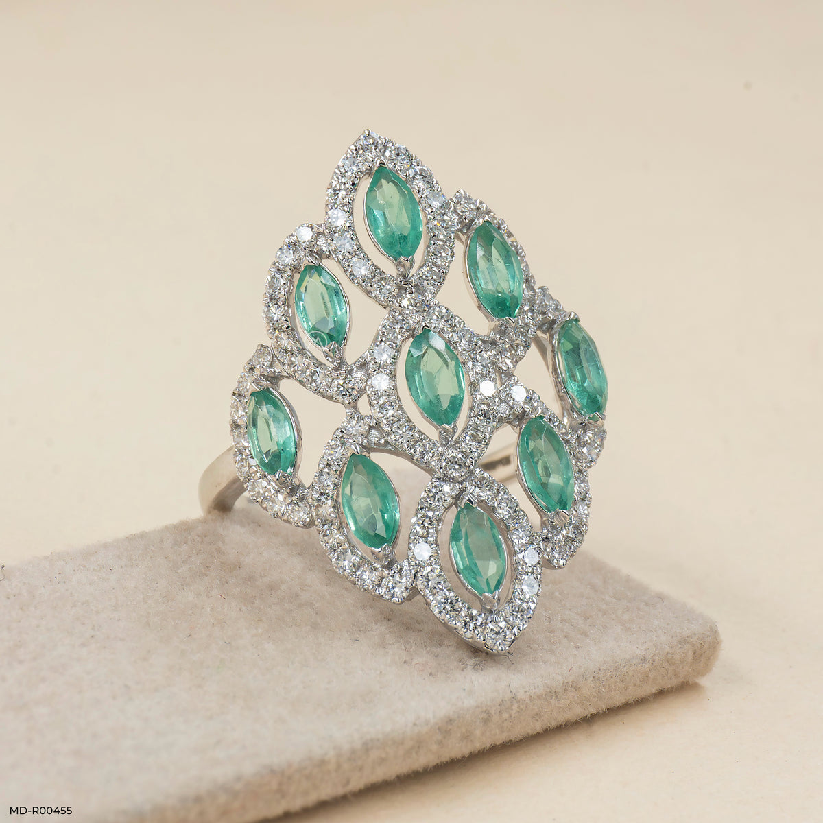 0.75 Carat Nine Jewels Lab Diamond Ring