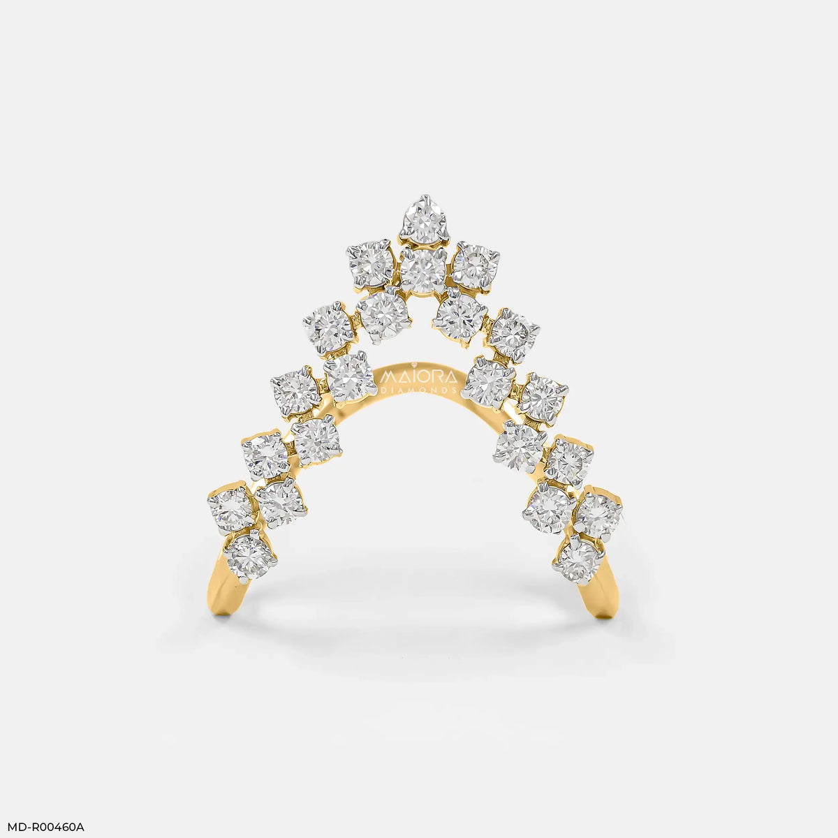 0.75 Carat V Lab Vanki Diamond Ring