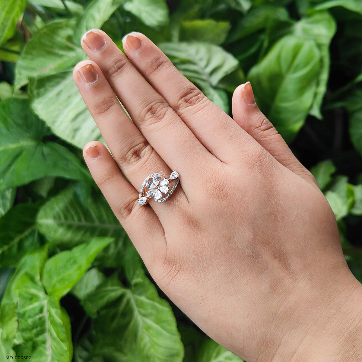 Blossom Swirl Ring
