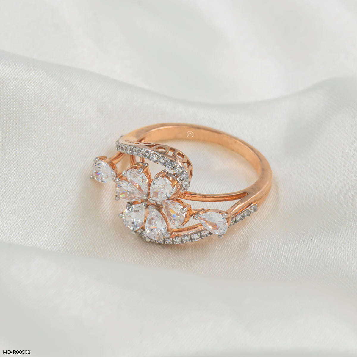 Blossom Swirl Ring