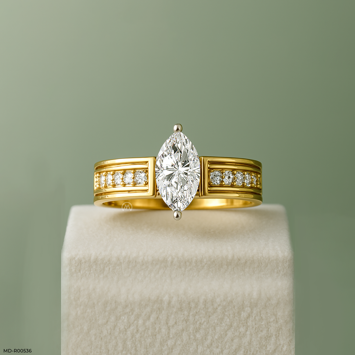0.5 Carat Marquise Elegance Ring