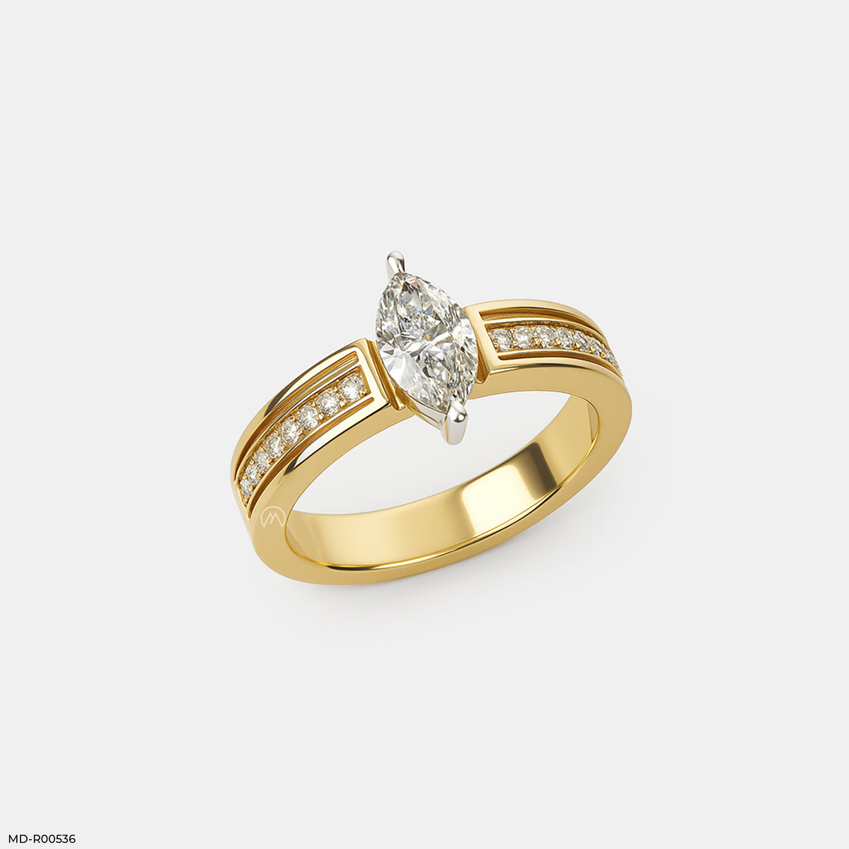 0.5 Carat Marquise Elegance Ring