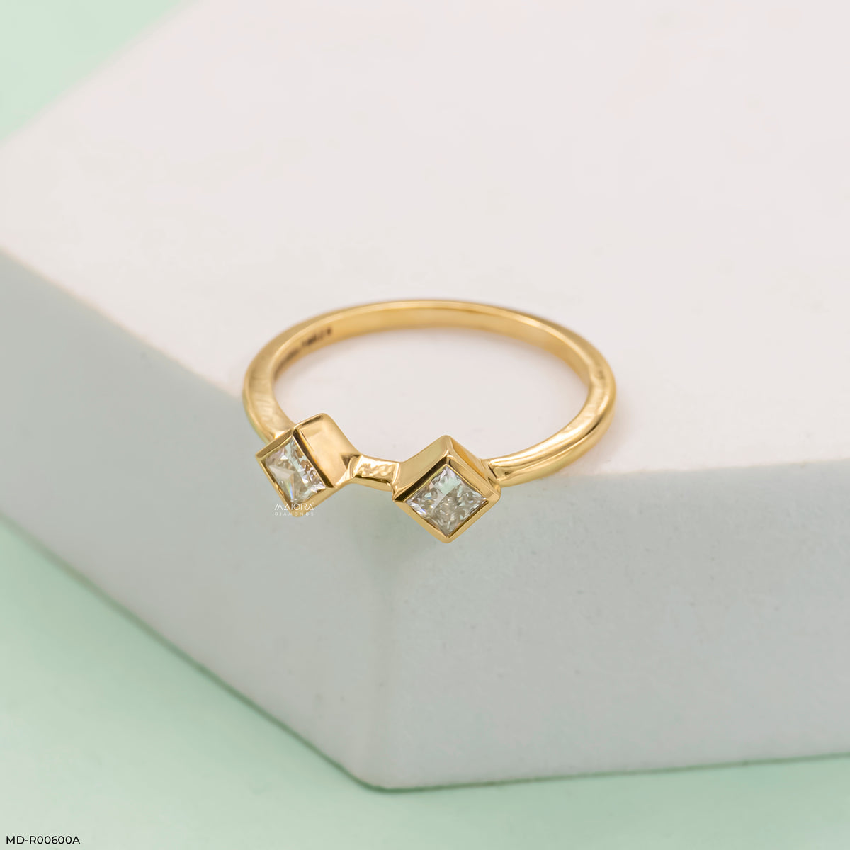 0.5 Carat Twin Kite Lab Diamond Ring