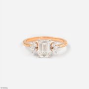 1.45 Carat Petal Solitaire Ring