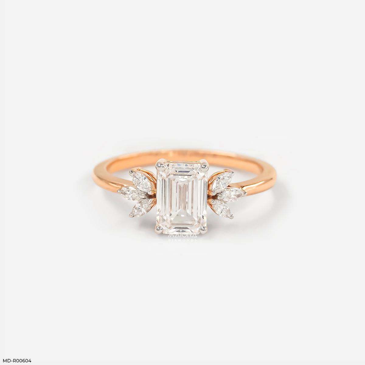 1.45 Carat Petal Solitaire Ring
