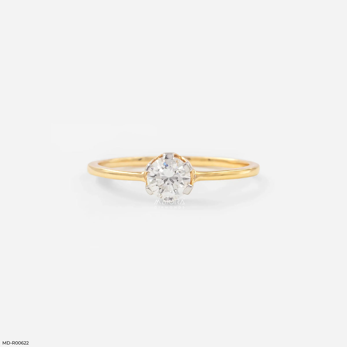 Miracle Round Solitaire Diamond Ring