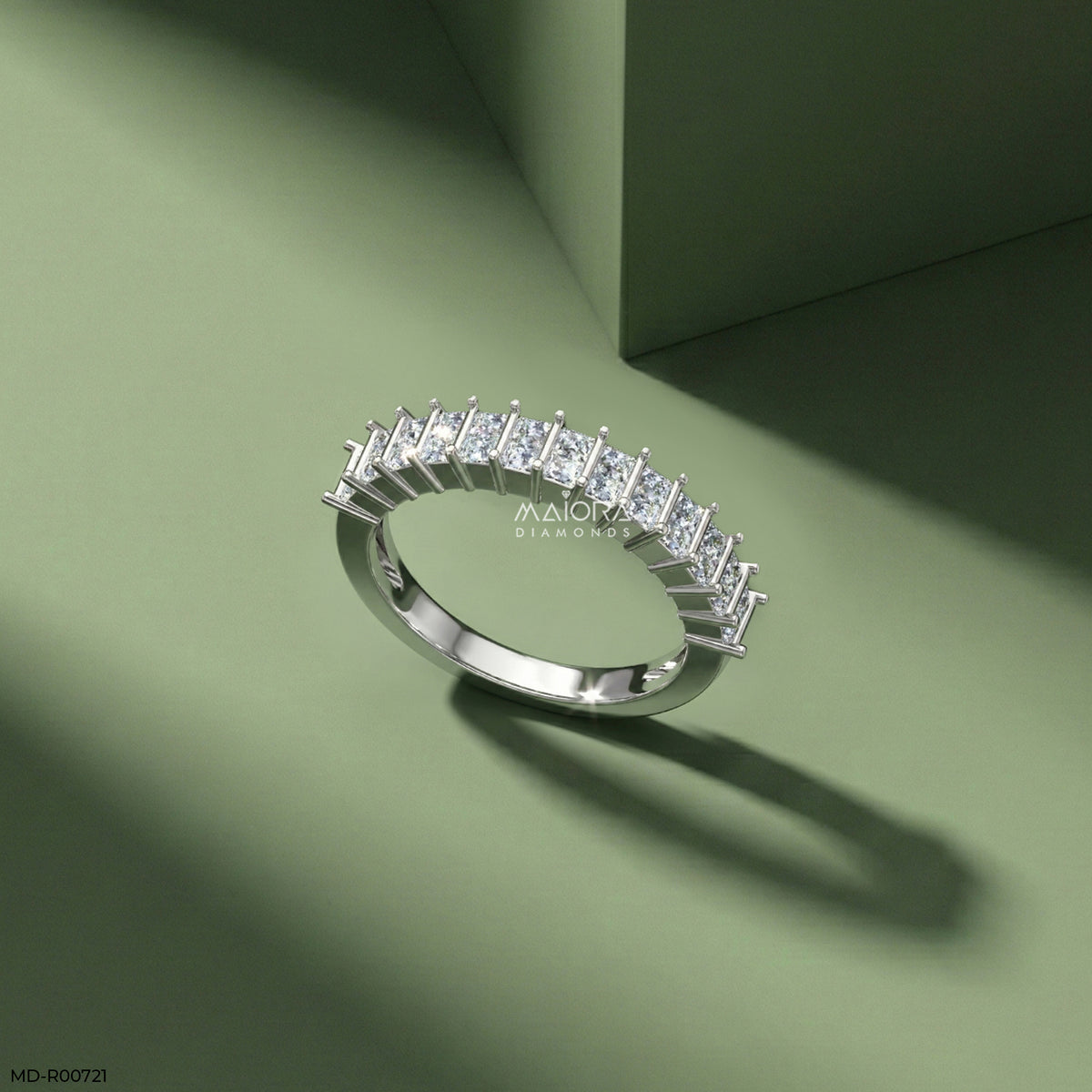 Regal Grace Princess Diamond Ring