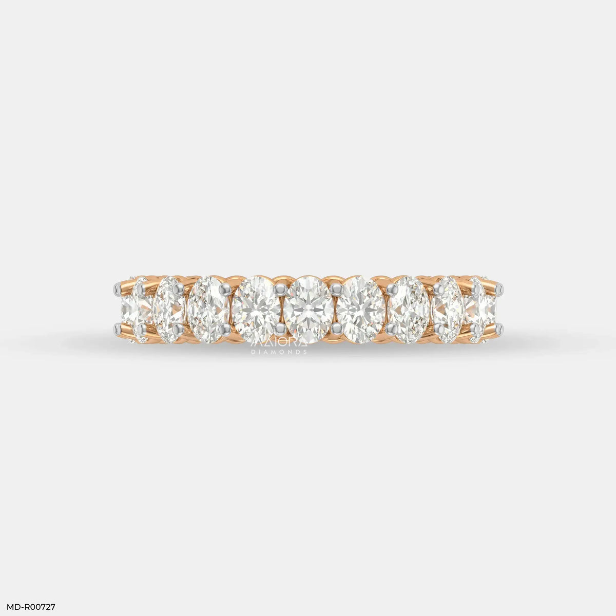 Luminous Oval Diamond Ring