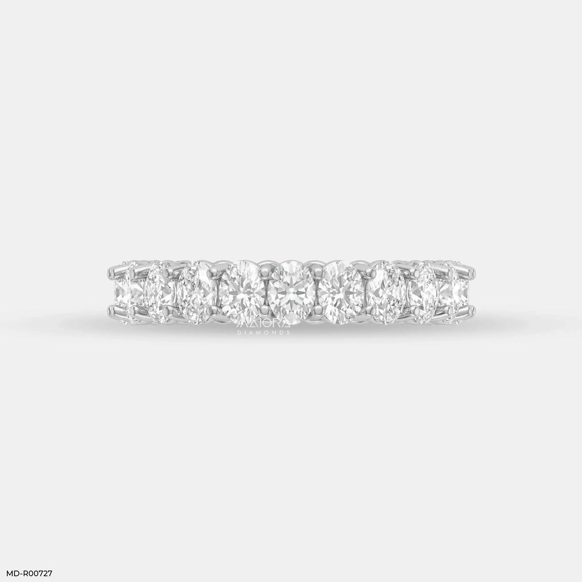 Luminous Oval Diamond Ring