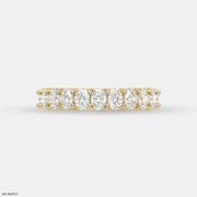 Luminous Oval Diamond Ring