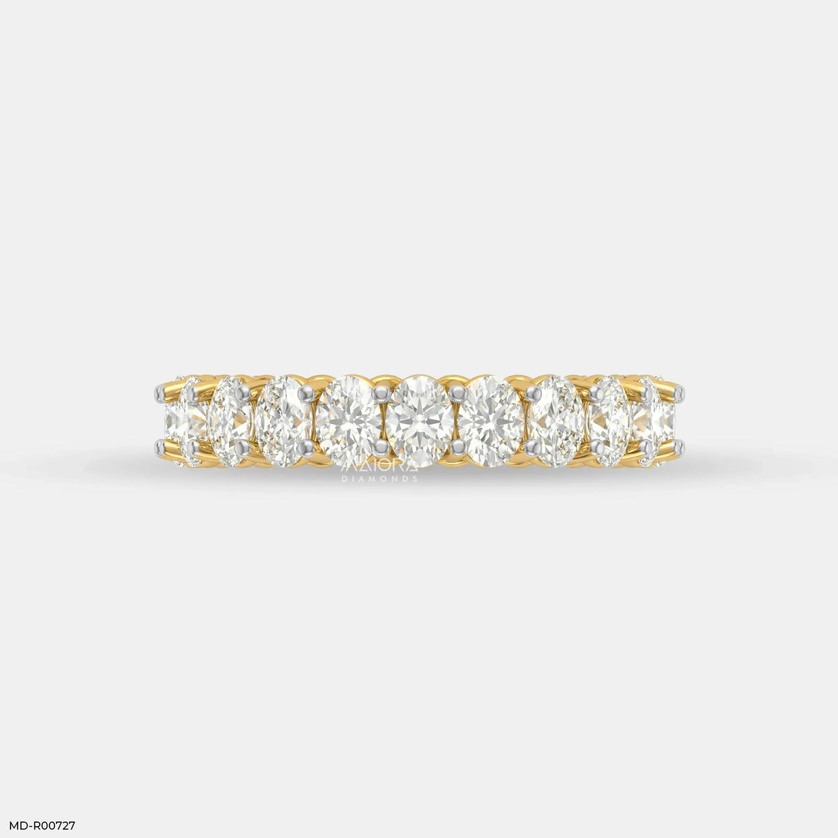 Luminous Oval Diamond Ring