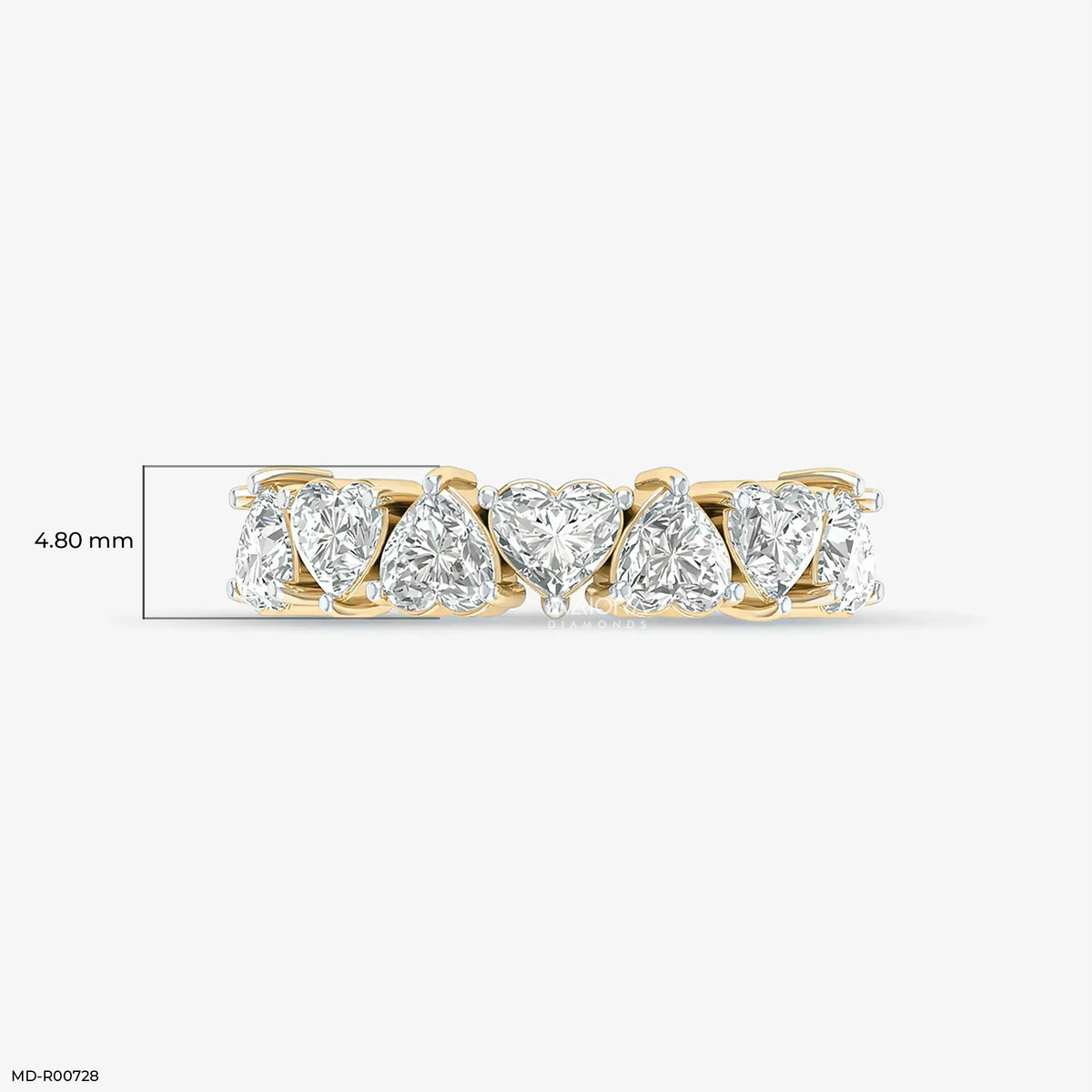Alternative Hearts Diamond Ring