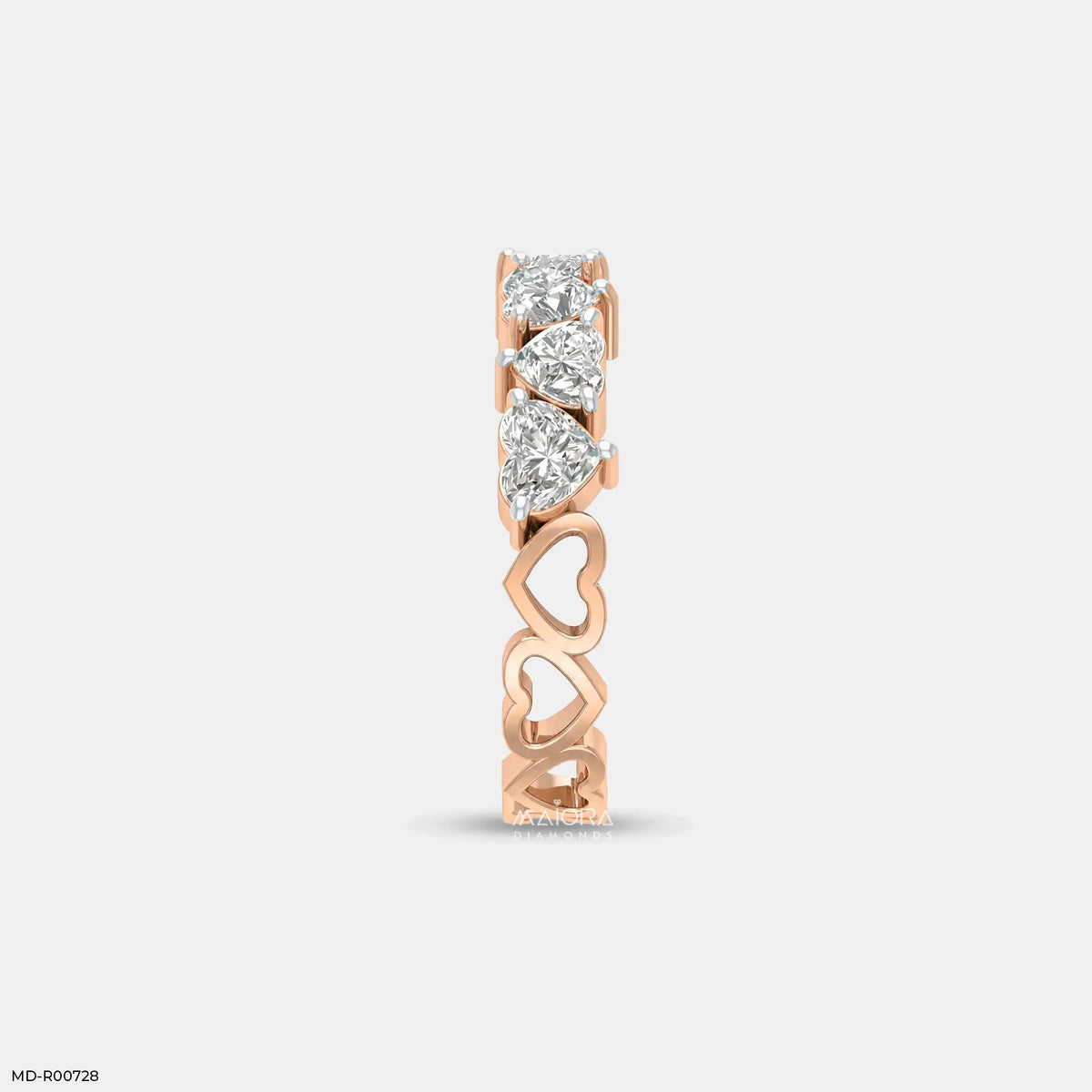 Alternative Hearts Diamond Ring