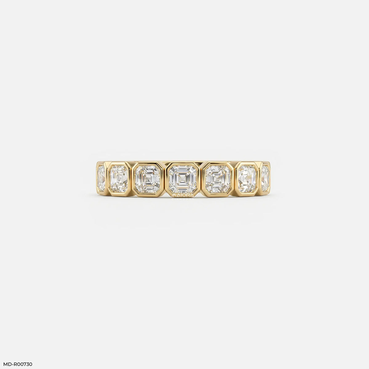 Regent Asscher Diamond Eternity Ring