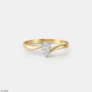 The Fluid Solitaire Ring