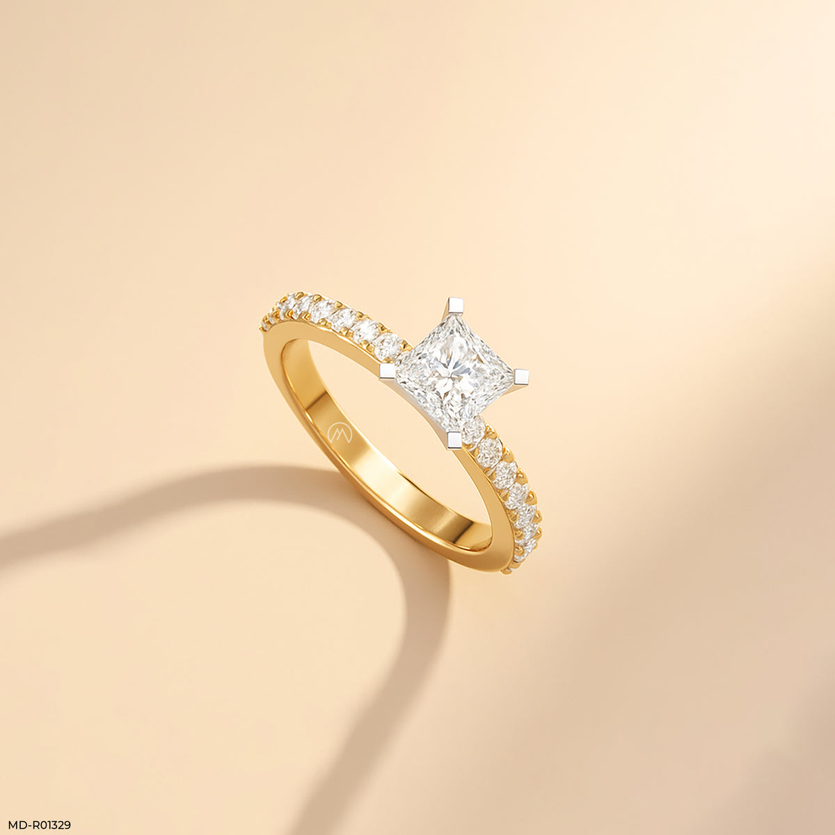 1 Carat Princess Sparkle Rings