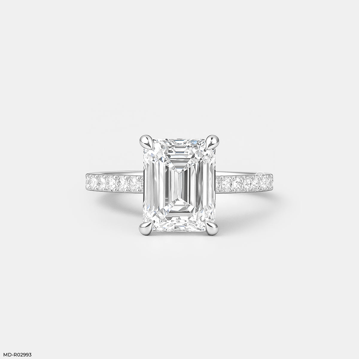 The Elysian Emerald Ring