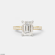 The Elysian Emerald Ring