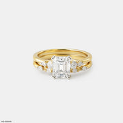 1.5 Carat Shining Duo Stackable Rings
