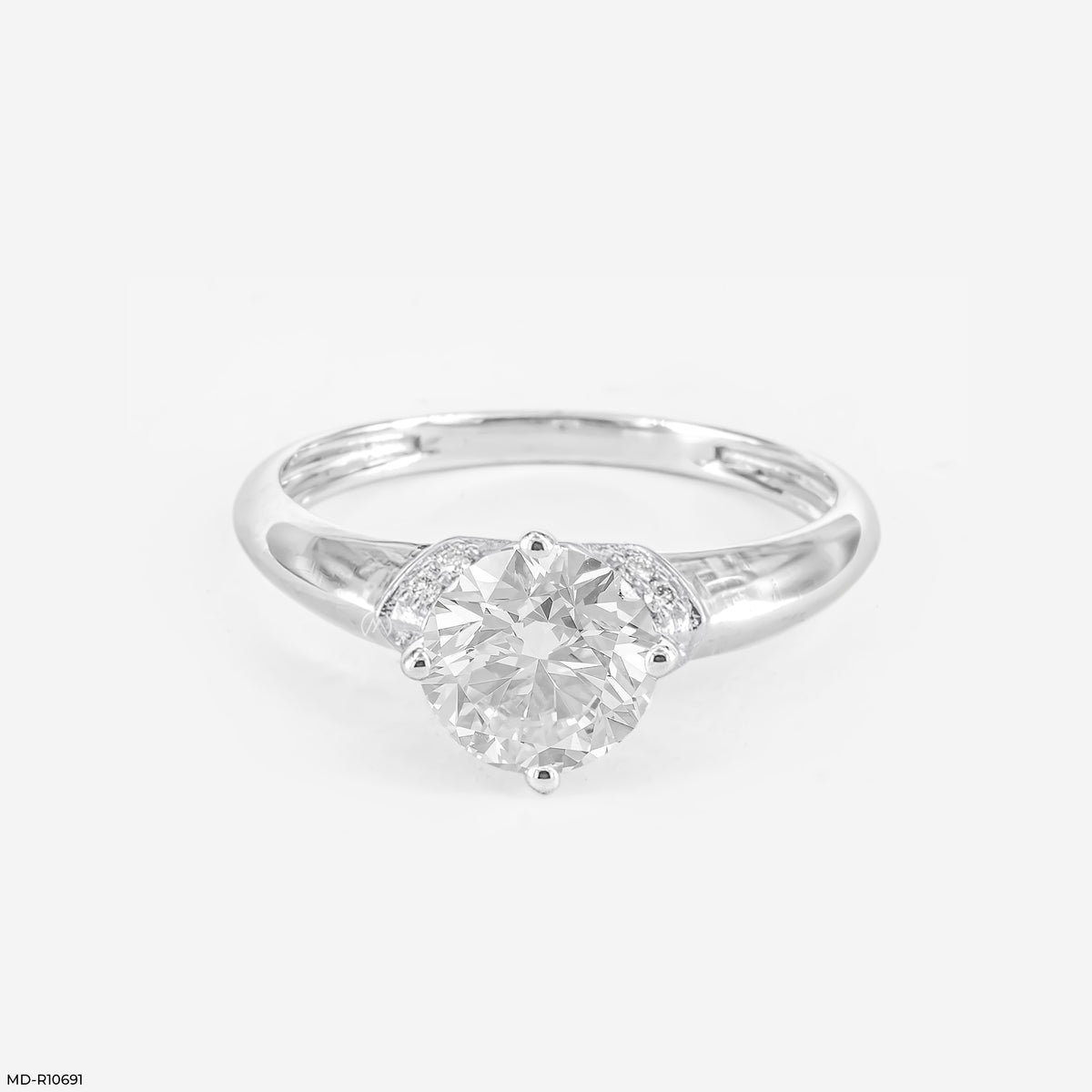 1 Carat Round Spark Solitaire Ring