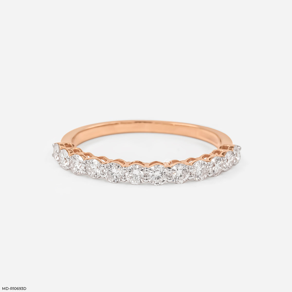 0.65 Carat Serenity Wave Lab Diamond Ring