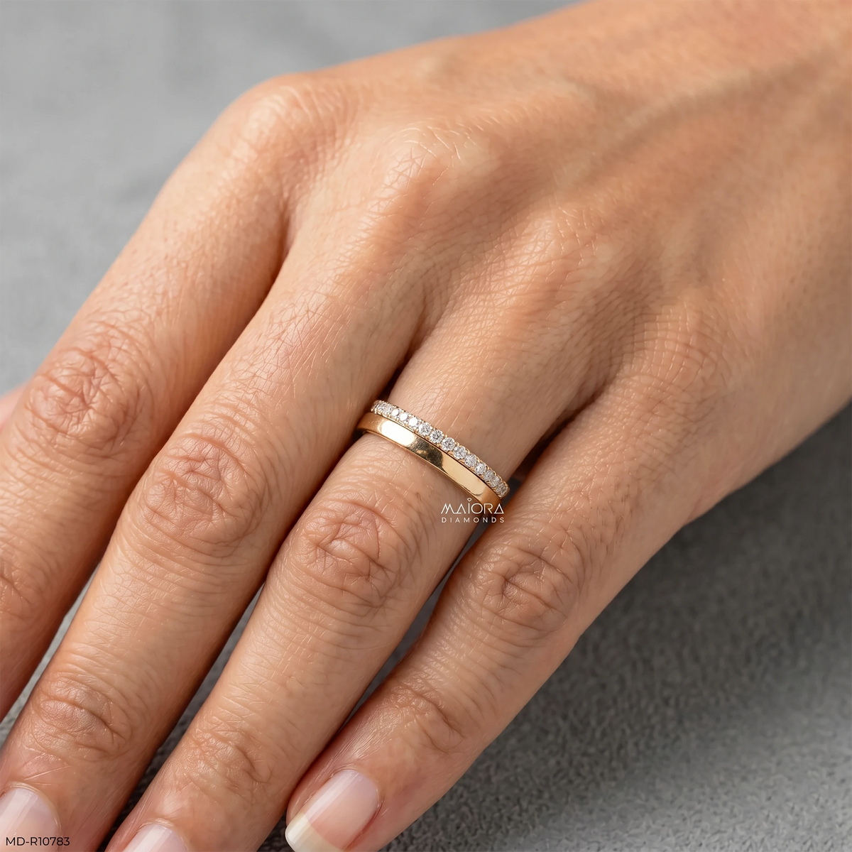 Eternal Flare Toi et Moi Diamond Rings