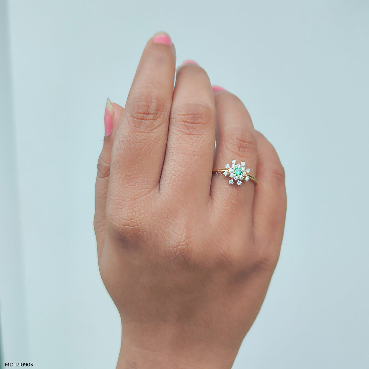 Evergreen Bloom Ring