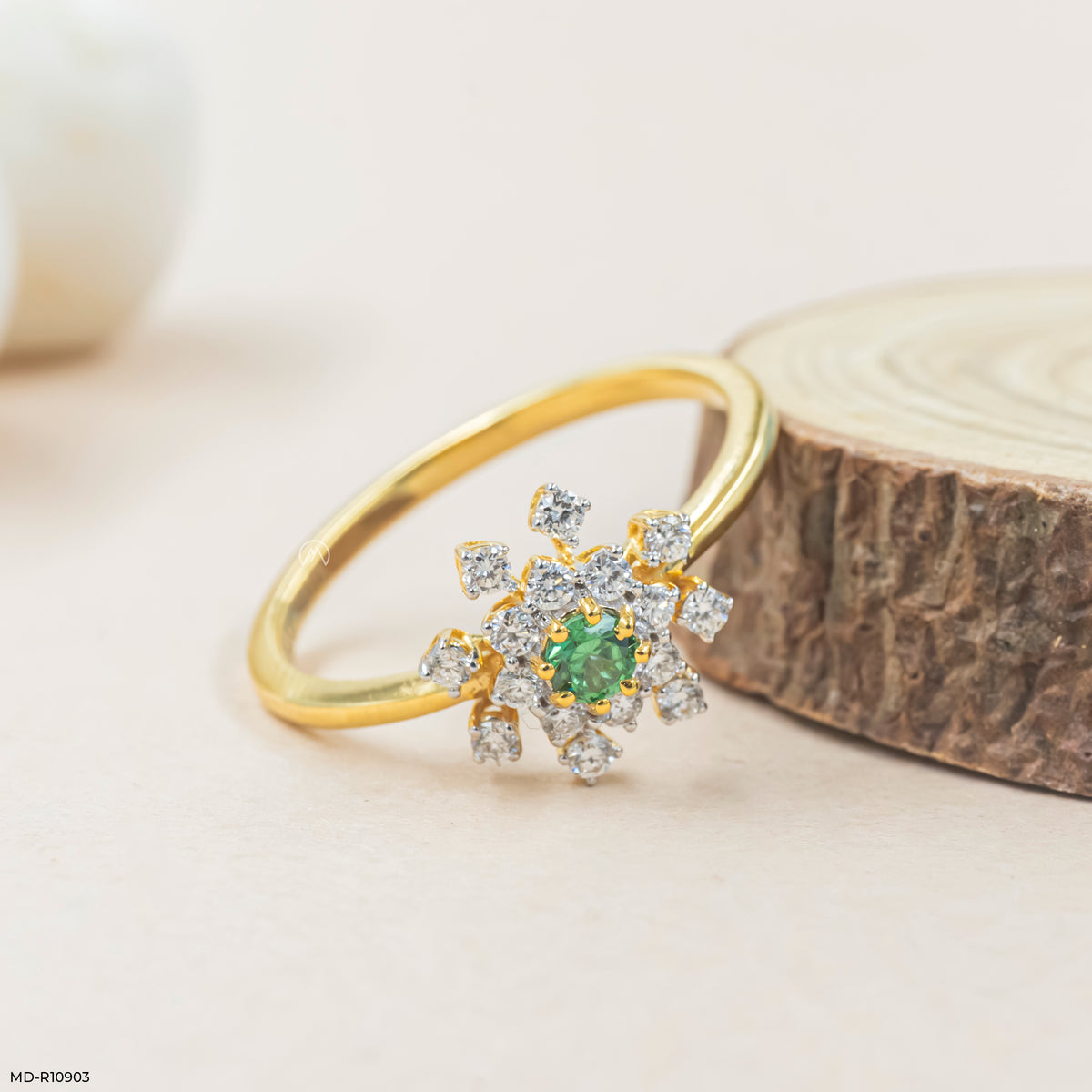 Evergreen Bloom Ring