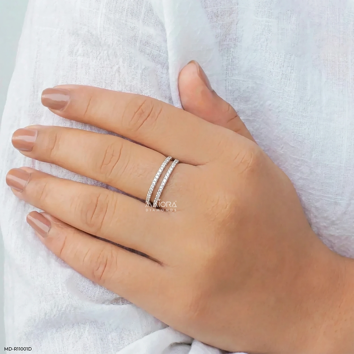 Meridian Oval Solitaire Diamond Ring