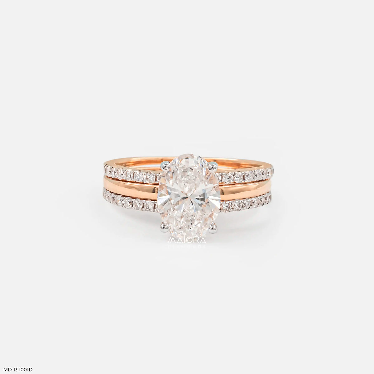 Meridian Oval Solitaire Diamond Ring
