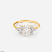 Whispering Petal Ring