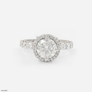 The Starlight Halo Ring