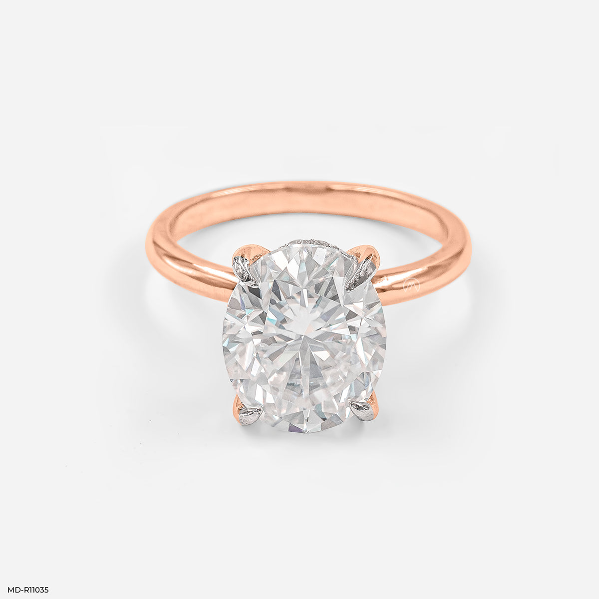 The Solitaire Oval Ring