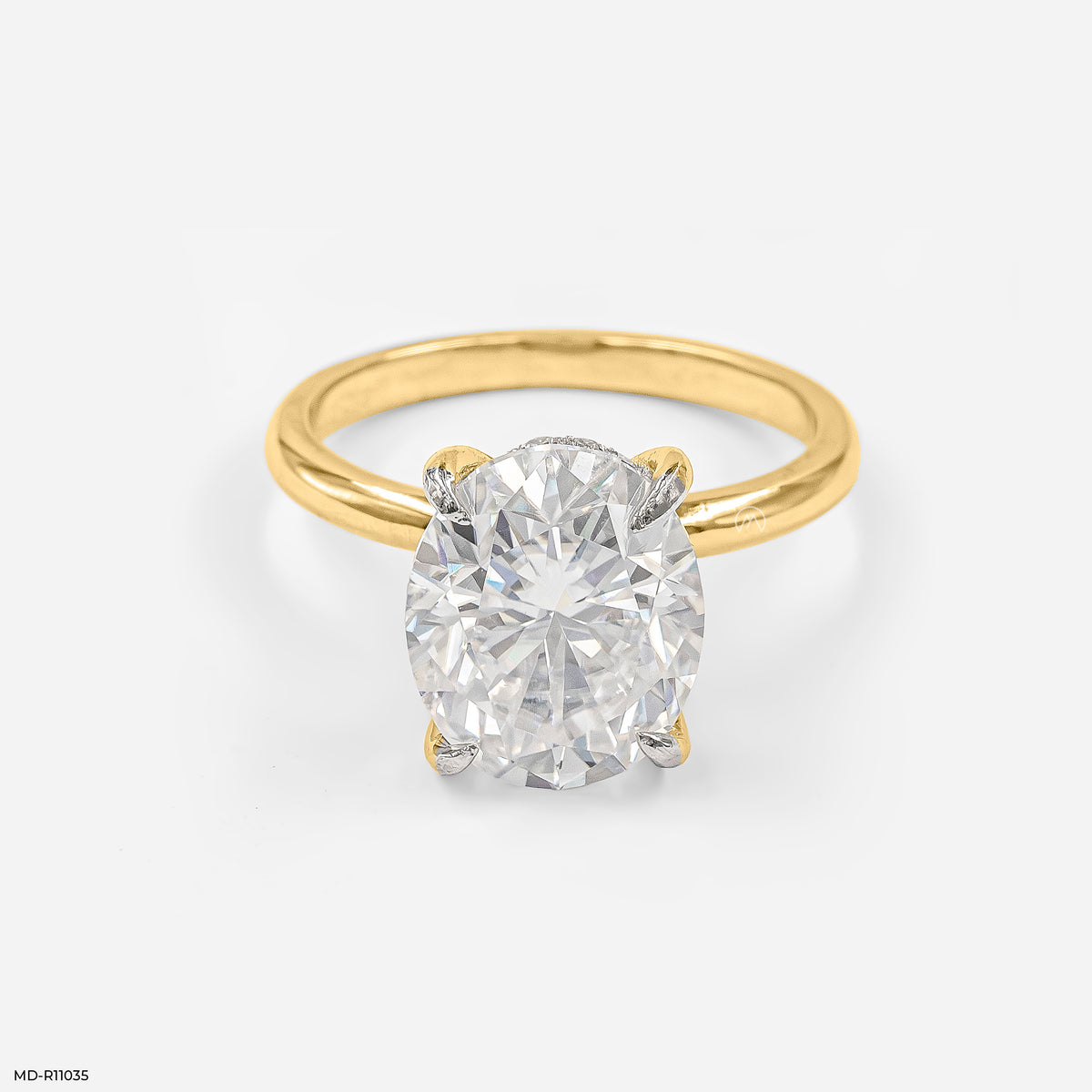 The Solitaire Oval Ring