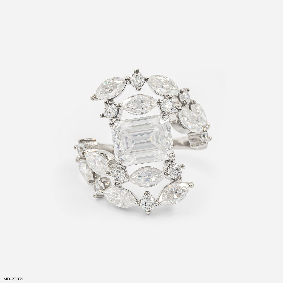 The Marquise Crest Ring