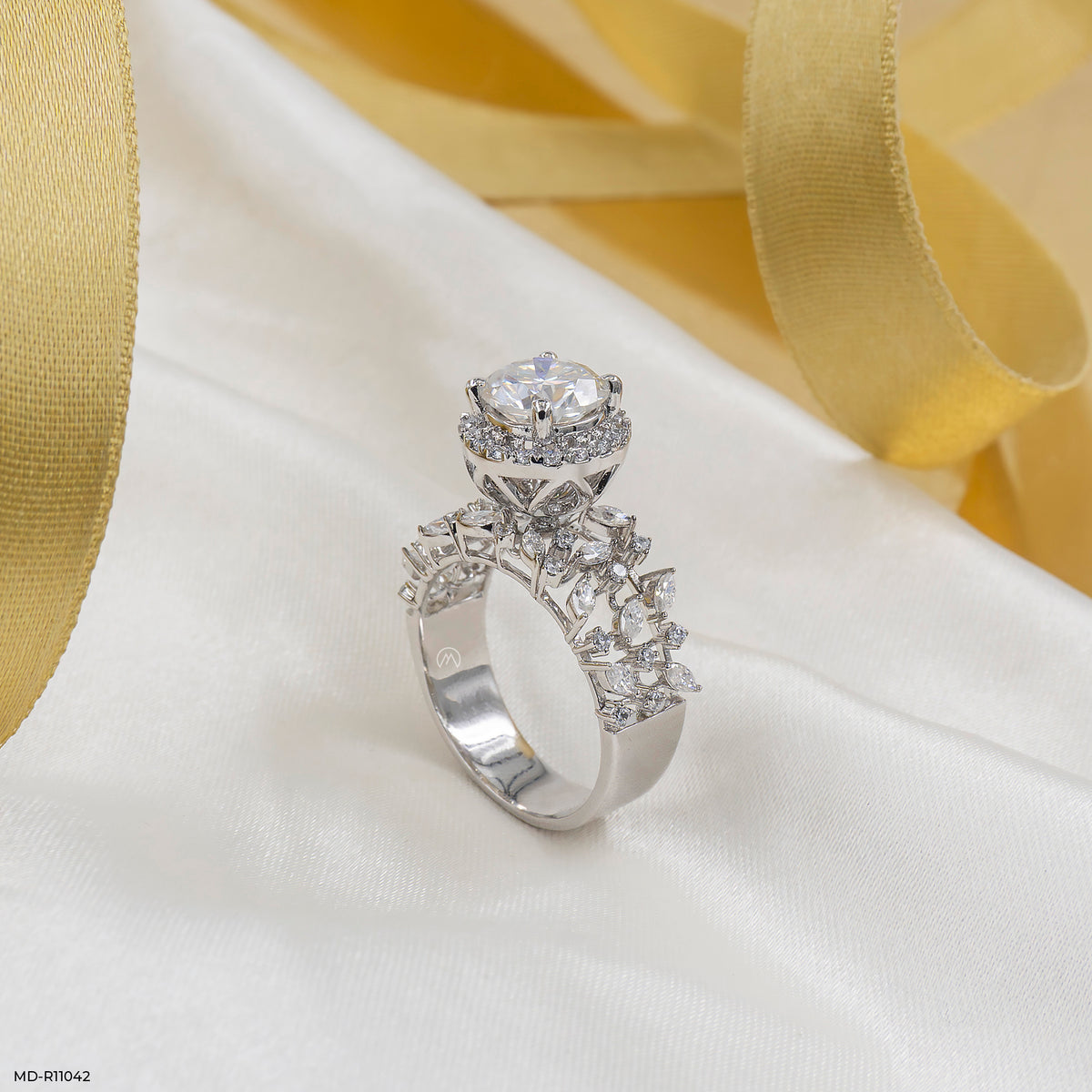 The Floral Cascade Ring