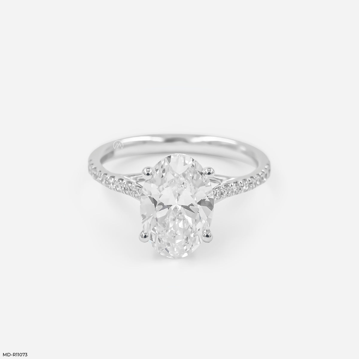 Luminous Oval Path Ring