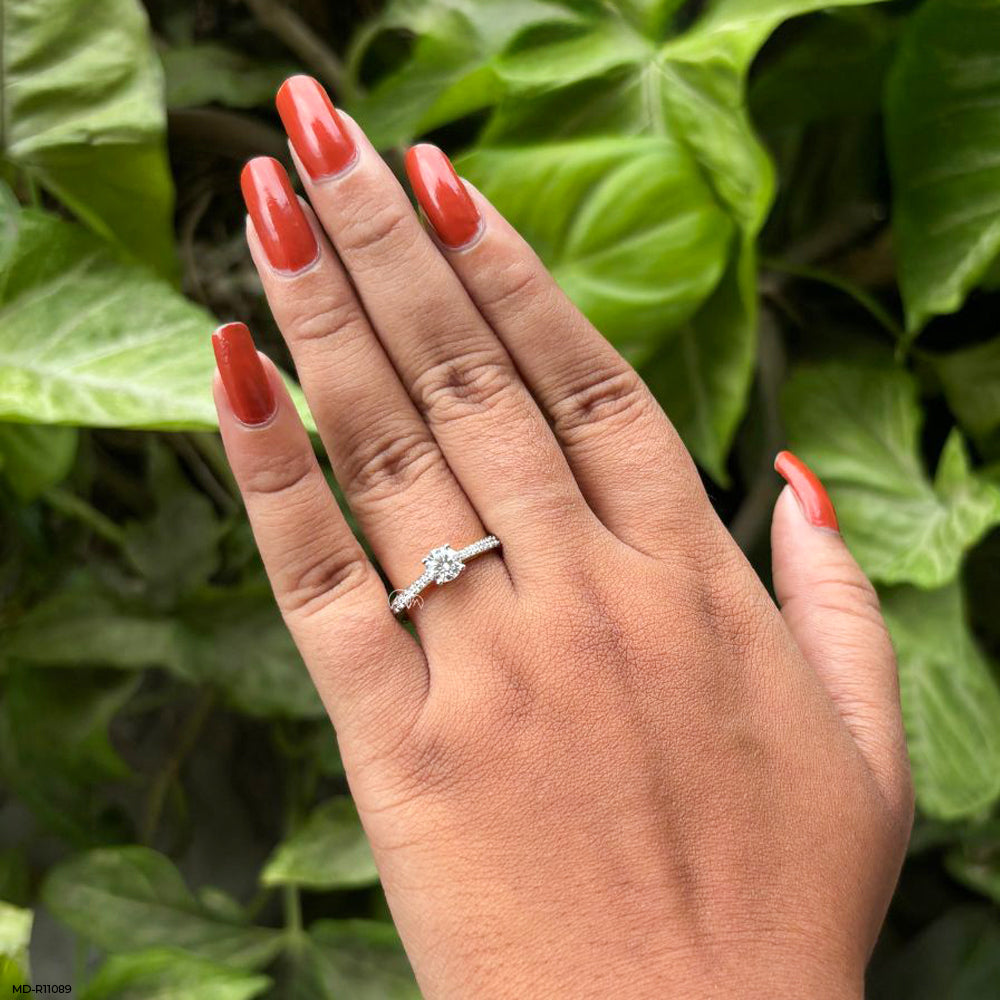 Eternal Sparkle Circle Ring
