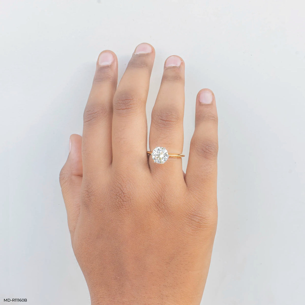 2.05 Carat Dynasty Round Solitaire Diamond Ring