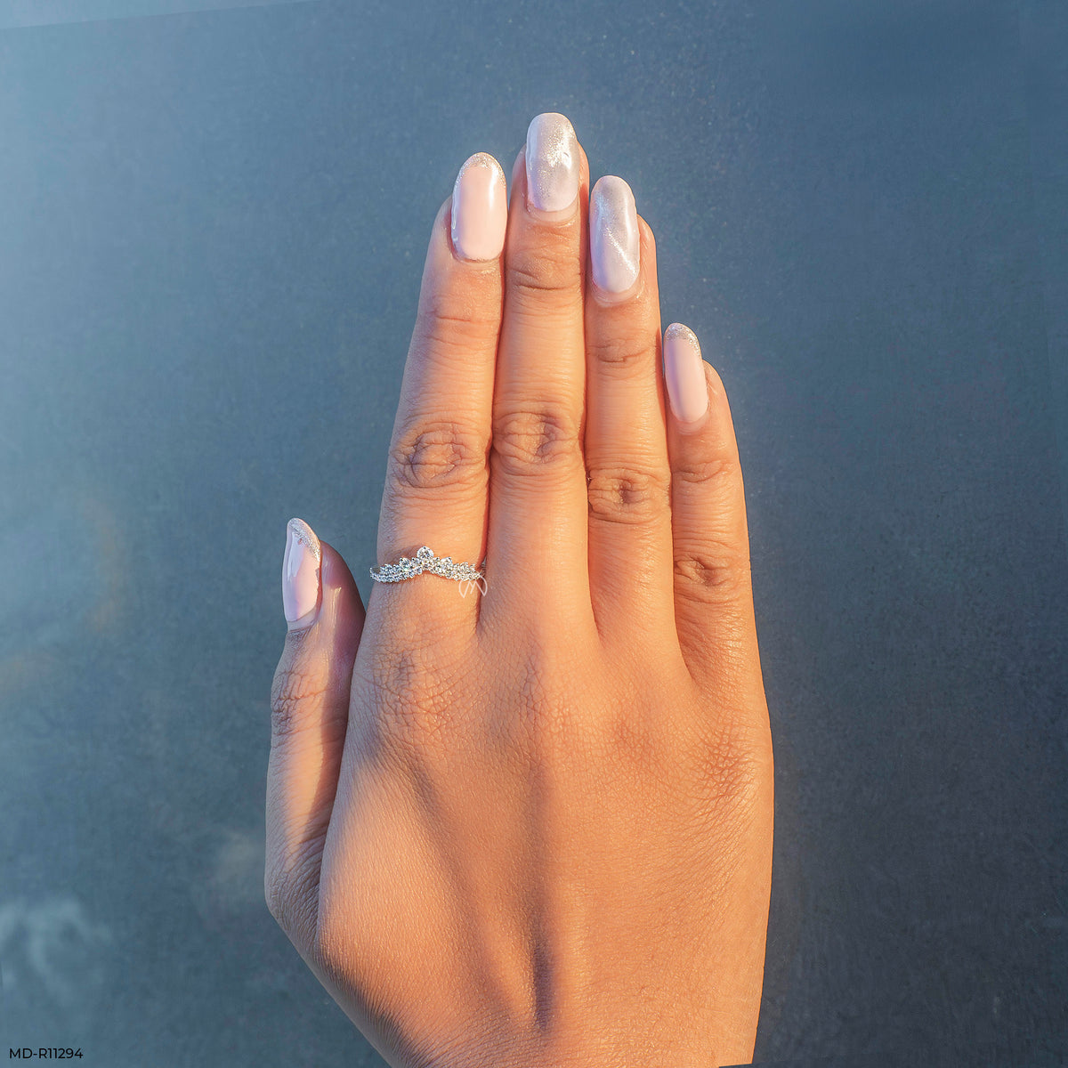 The Stackable Tiara Vanki Diamond Ring
