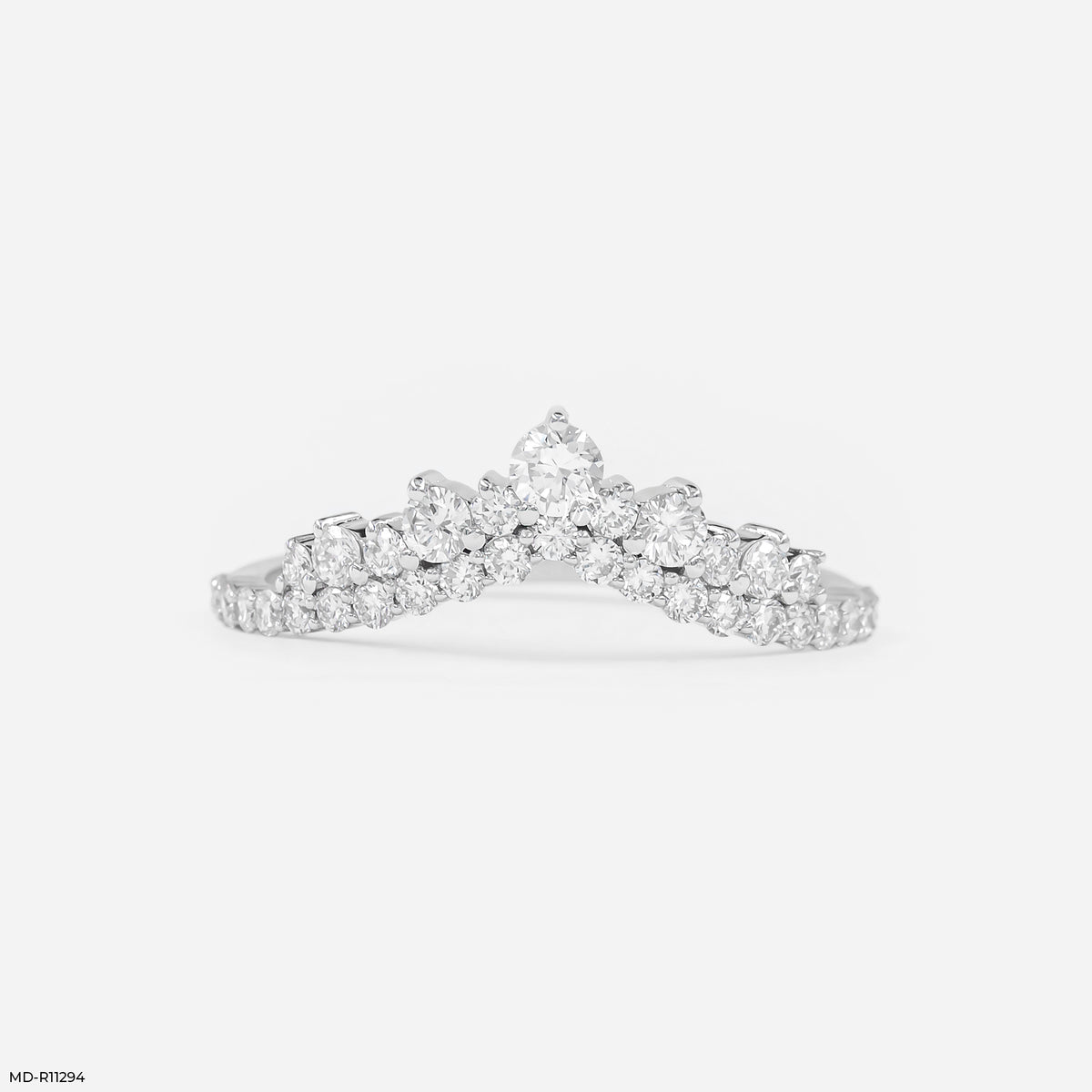 The Stackable Tiara Vanki Diamond Ring