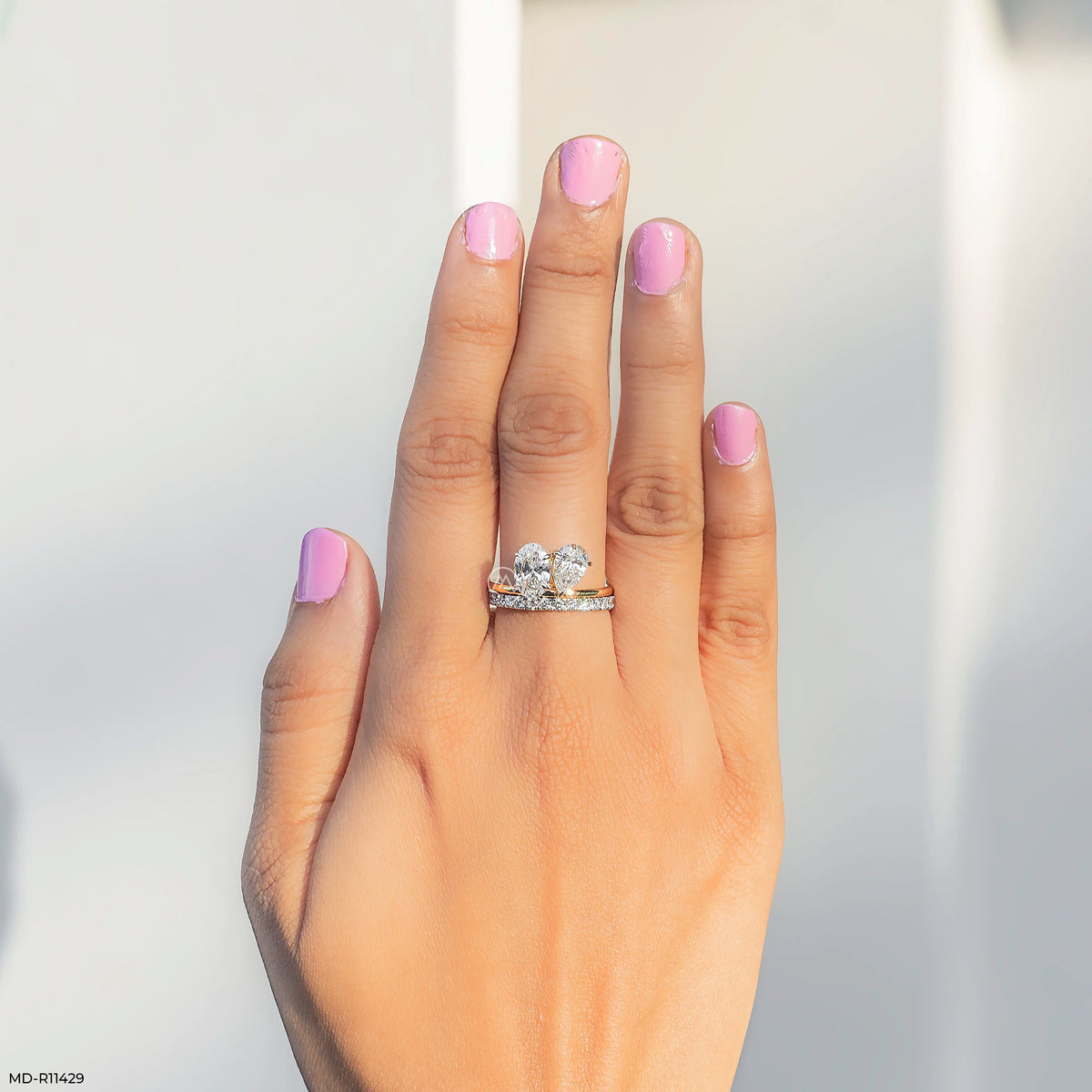 Twin Bond Toi Et Moi Diamond Ring