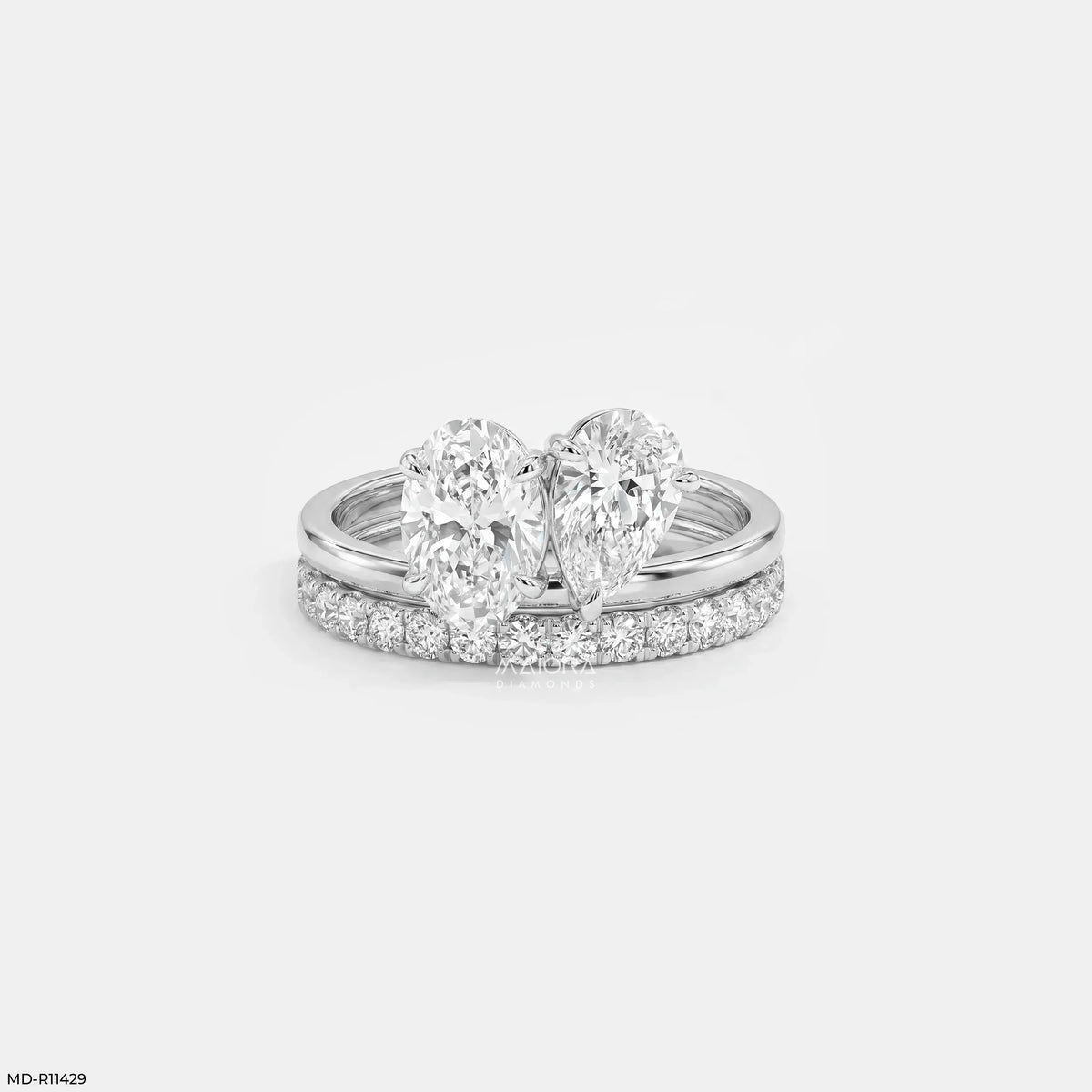 Twin Bond Toi Et Moi Diamond Ring