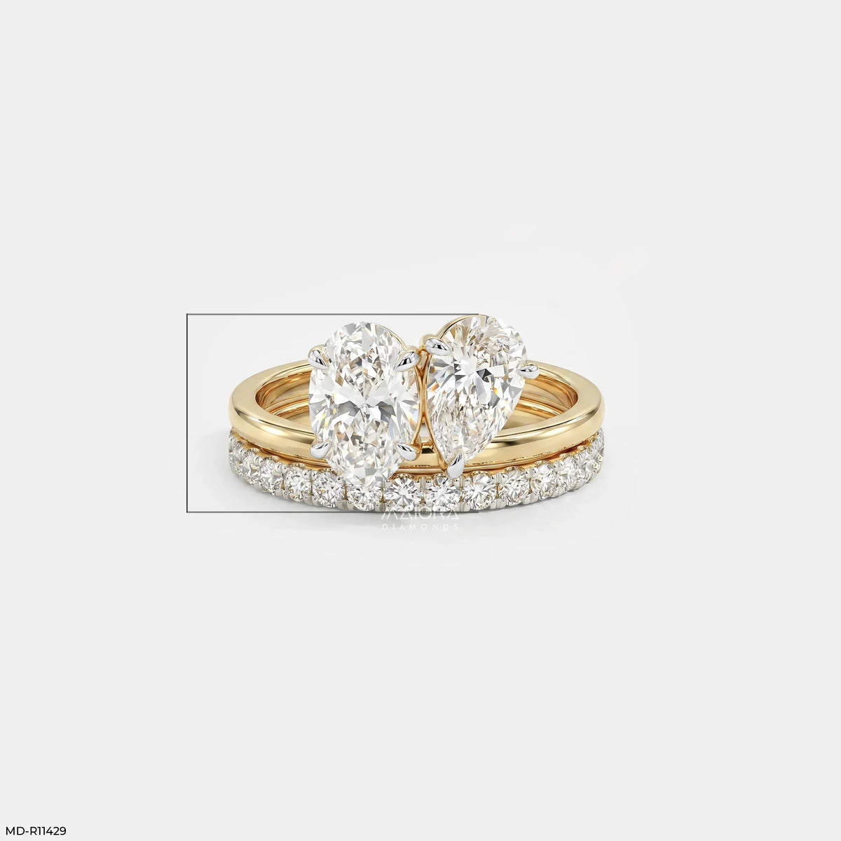 Twin Bond Toi Et Moi Diamond Ring
